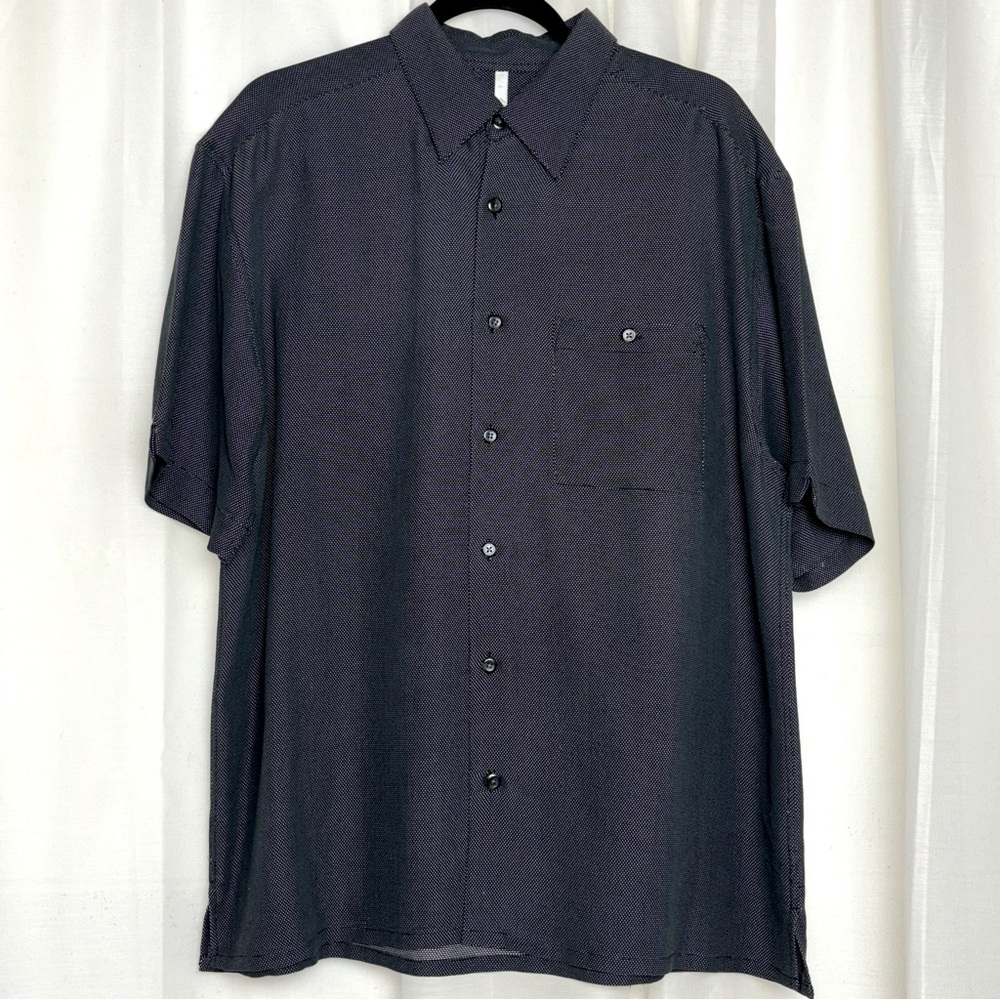 Axis Modal Short Sleeve Casual Button Down Shirt